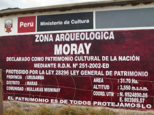 Moray Archeological Zone.