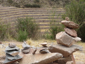 Rock art at Moray.