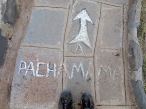 This way to Pachamama...