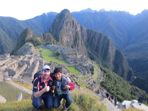 Me with my tour guide friend, Santiago. 