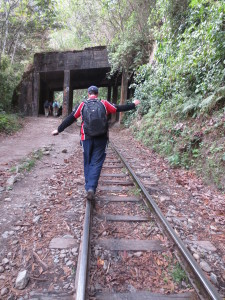 I walked much of this day on the railroad tracks to Aguas Calientes.