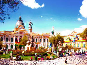 Plaza Murill, La Paz, Bolivia