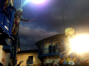 The Festival Virgin del Carmen in Paucartambo...