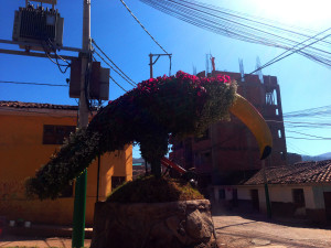 Public art in Zarzuela...