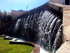 Fountain in PLaza San Blas...