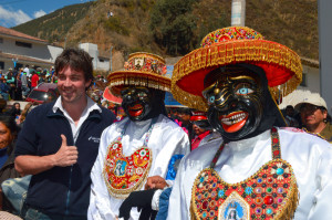 Me with some Capaq Negro dancers...