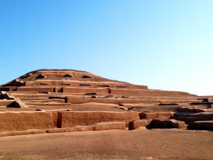 The mound up close