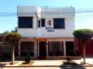 Nazca Trails Hotel where I stayed...