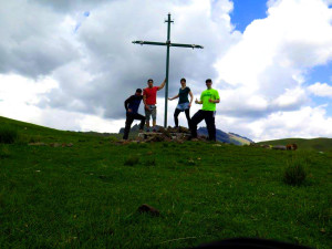 The cross above Huaccoto. 