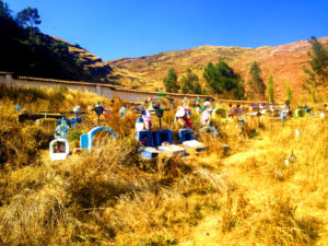 Cemetary in Ccorca