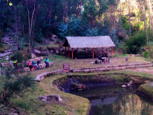 Picnic area in Ccorca