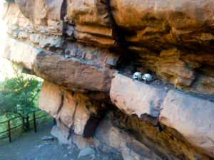 Tombs with skulls