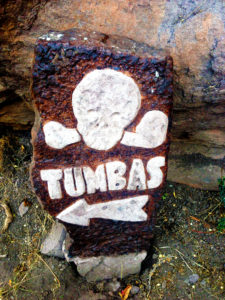This way to the tombs... creepy : )